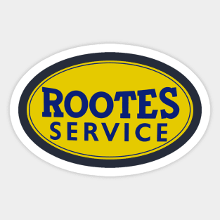 Classic 1960s Rootes Service sign Sticker